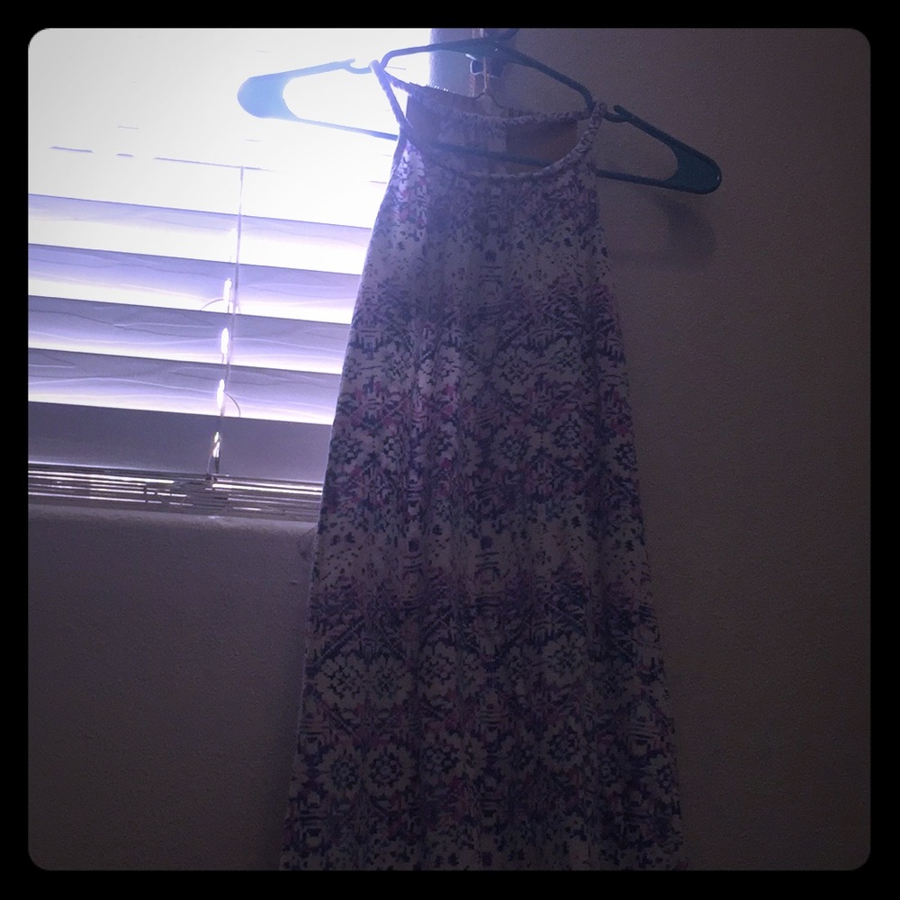 Arizona Jean Co Low front Long back Purple Dress